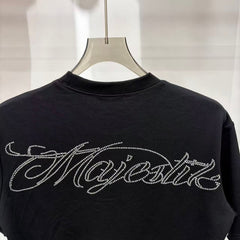 MAJESTIK T Shirts Loose fit 100% cotton