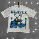 MAJESTIK T Shirts Loose fit 100% cotton
