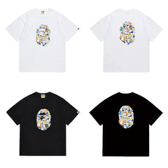 Bathing ape Bape T Shirts High-quality 100% cotton streetwear