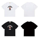 Bathing ape Bape T Shirts High-quality 100% cotton streetwear