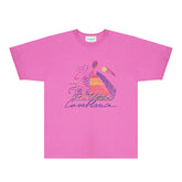 Casablanca T Shirts Street High-quality pure cotton
