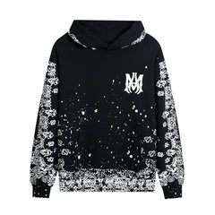 Amiri Hoodie All-over polka dot print