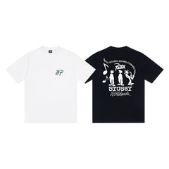 Stussy T shirts High-quality 260g pure cotton double yarn fabric