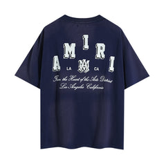 Amiri T Shirts Washed Series