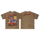 DUAA T Shirts High-quality pure cotton trendy unisex heavyweight