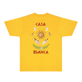 Casablanca T Shirts Street High-quality pure cotton