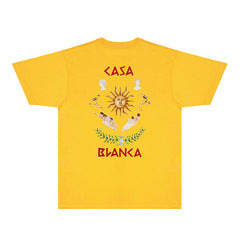 Casablanca T Shirts Street High-quality pure cotton
