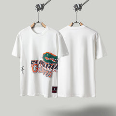 Travis Scott T Shirts x Mitchell x Ness Florida Gators Hand-Drawn Short Sleeve