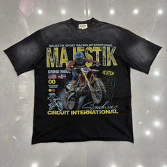 MAJESTIK T Shirts Loose fit 100% cotton