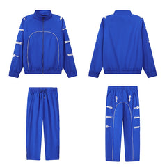 Trapstar Jacket & Sweatpants Two-Piece Set – High-Quality Casual Embroidered Set