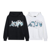 Amiri Hoodie Dragon Entwined