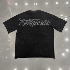 MAJESTIK T Shirts Loose fit 100% cotton