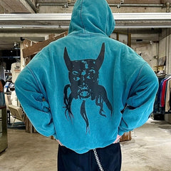 Unisex Vintage Hoodie Giant of Abstract Art Limited Edition Hoodie ¨C Custom Heavyweight Fabric ¨C Asut Enzyme-Wash Finish for Natural Fading