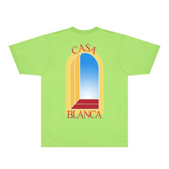 Casablanca T Shirts Street High-quality pure cotton