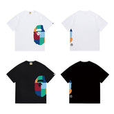 Bathing ape Bape T Shirts High-quality 100% cotton streetwear