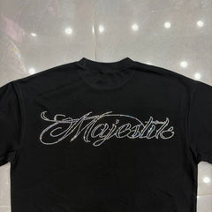 MAJESTIK T Shirts Loose fit 100% cotton