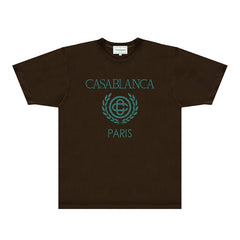 Casablanca T Shirts Street High-quality pure cotton