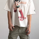 Unisex Vintage T Shirts Heavyweight 320g fabric (matching the original specifications even after washing); vintage construction featuring single-stitch and heaven-and-earth (blind stitch) detailing.