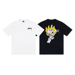 Stussy T shirts High-quality 260g pure cotton double yarn fabric