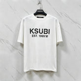 KSUBI T SHIRTS High-quality 260g 32-count double-yarn pure cotton streetwear—suitable for all seasons.