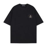 CHH Heart T Shirts Crowe T-Shirt Summer Short Sleeve Street Hip Hop
