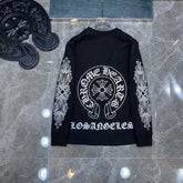 CHH Heart Long Sleeve Shirt Unisex Fashion Loose Long Sleeve Shirt