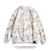 Men Pullover Hoodie Sweater Men's Spring Loose Trendy All-Match Couple