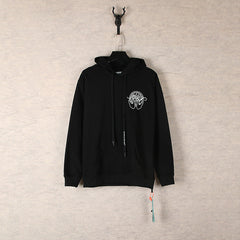 Off White hoodie palm arrow print hoodie