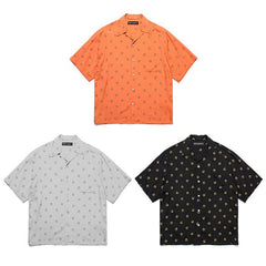 GUILTYPARTIES TIGER Shirts U-Magnet Full Print Casual Hawaiian Lapel Short Sleeve Shirt