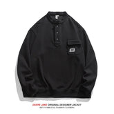 Men Pullover Hoodie Spring Sweater Men's Loose All-Match Casual