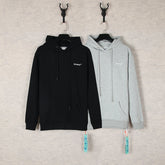 Off White hoodie EKG arrow pattern hooded