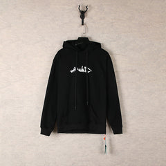 Off White hoodie Autumn/Winter print hoodie