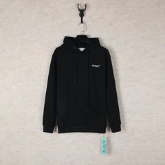 Off White hoodie EKG arrow pattern hooded