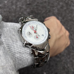 Men's watches dynamic three-eye judge design y2k vintage