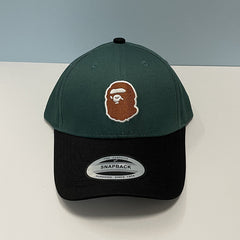 Bathing Ape Bape Hat Trendy brand ape head hat Sunshade sunscreen baseball cap Men's and women's simple cap