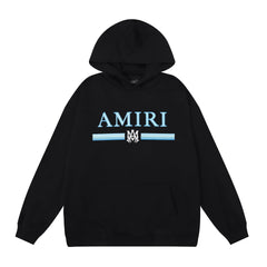 Amiri Hoodie OW Letter print pattern hooded sweater for men and women