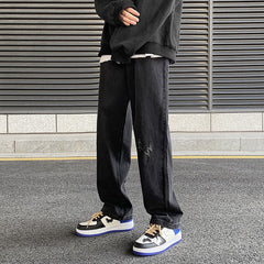 Men Jeans Straight-Leg Pants