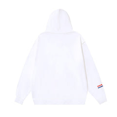 Off White hoodie Angel Letter Pattern Pullover Hood