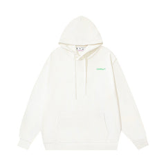 Off White hoodie gradual change arrow pattern hoodie