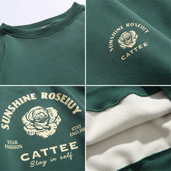 Men Pullover Hoodie round Neck Sweater Men's Winter Couple