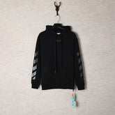 Off White hoodie Ink Arrow Pattern Sleeve Hood