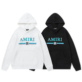 Amiri Hoodie AMI Micro Label Letter Print Pattern Hooded Sweater