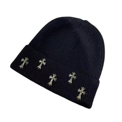 CHH Heart Beanie Knitted Hat Autumn Winter