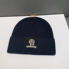 CHH Heart Beanie Autumn Winter Cold Hat Vintage