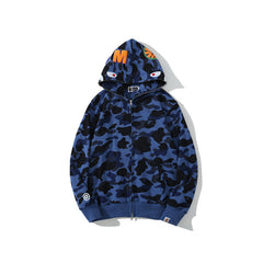 Ape Hoodie Classic Camo Shark Autumn