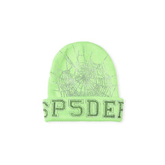Sp5der Knitted Beanie Wool