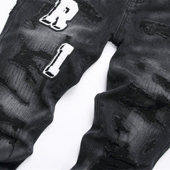Amiri Jeans Ripped Stretch Jeans