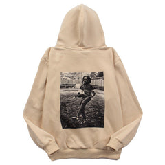 Off White hoodieFOG Alliance Series Character Pattern Pullover Hood