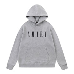 Amiri Hoodie AMI Letter logo print hooded sweater for men and women