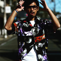 GUILTYPARTIES TIGER Shirts DJ Harvey 20ss Joint 30th Anniversary Tour Hawaii Short Sleeve Shirt Men